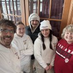 Matthews' Painting Company with 2024 Paint It Forward Recipient.