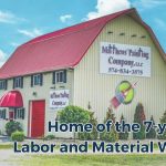 Painting company with seven-year warranty