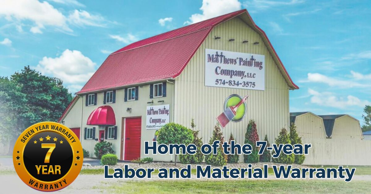 Painting company with seven-year warranty