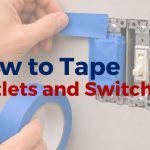 Learn how to correctly apply masking tape to outlets and light switches.
