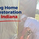 Log Home Restoration in Northern Indiana